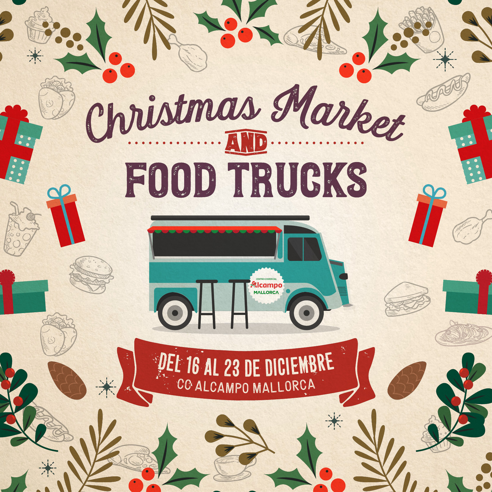 Christmas Market and Food Trucks