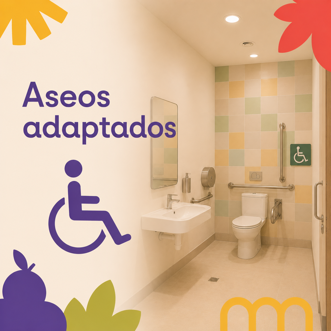 Servicio Aseos para personas con discapacidad