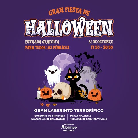 Evento: ¡Halloween llega al Centro Comercial Alcampo Mallorca!