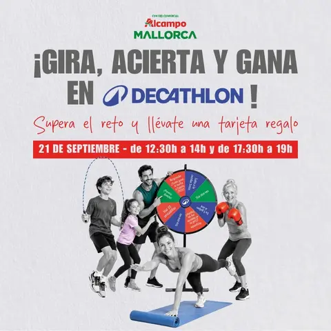 Evento: Decathlon abre un nuevo local en el CC Alcampo Mallorca
