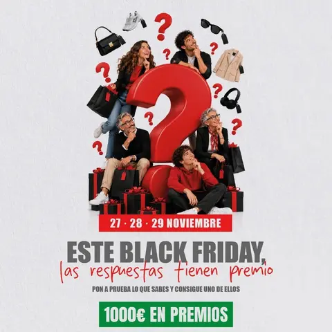 Evento: El Black Friday trae premios al CC Alcampo Mallorca