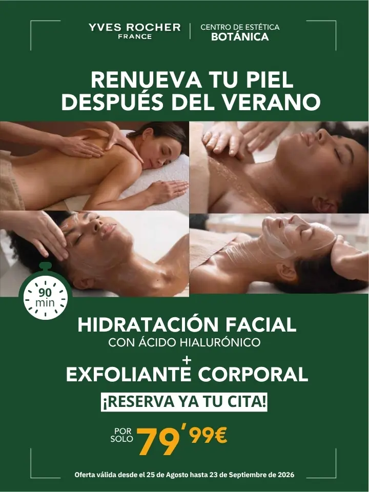 Oferta Renueva tu piel en Yves Rocher