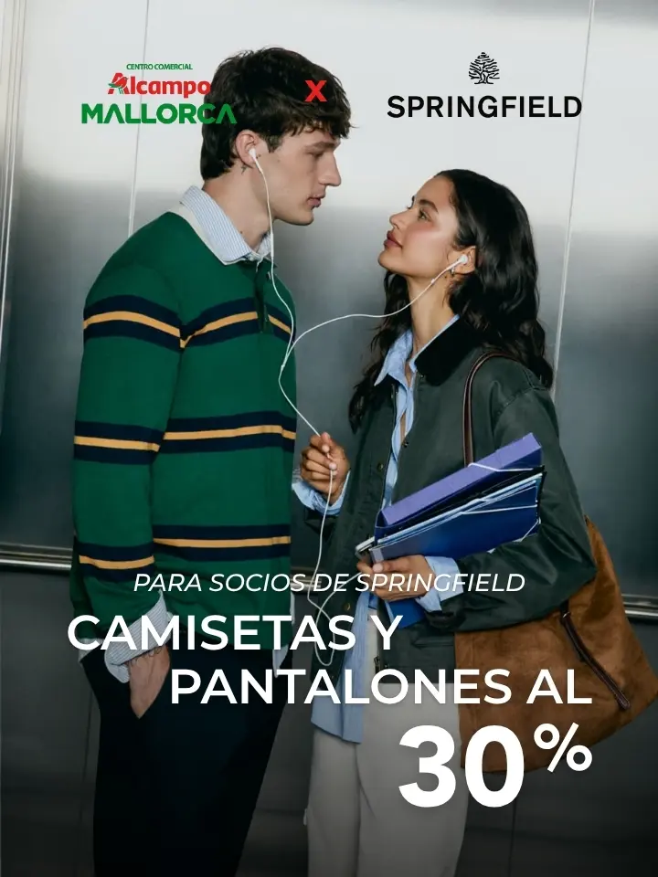 30 % de descuento en Springfield
