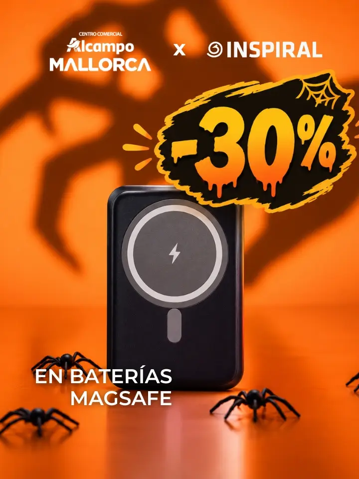 Oferta 30% de descuento en baterías MagSafe en Inspiral
